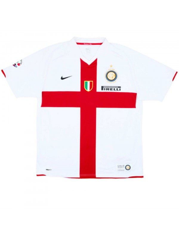 Inter milan away jersey mens retro shirt 2007-2008